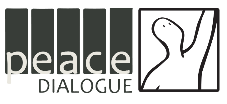 Peace Dialogue logo Black and White